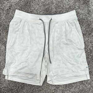 lululemon athletica White Athletic Shorts
